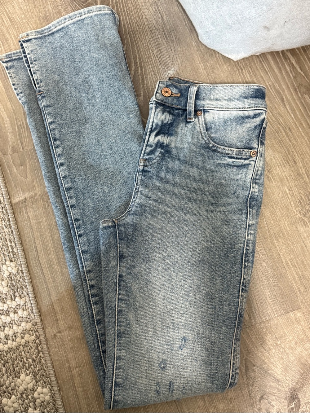 Express Light Wash Bootcut Jeans